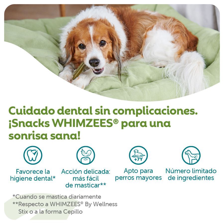 56 sticks Whimzees Soft Value Bags XS Dental Snacks para c&atilde;es, , large Imagem n&uacute;mero 6