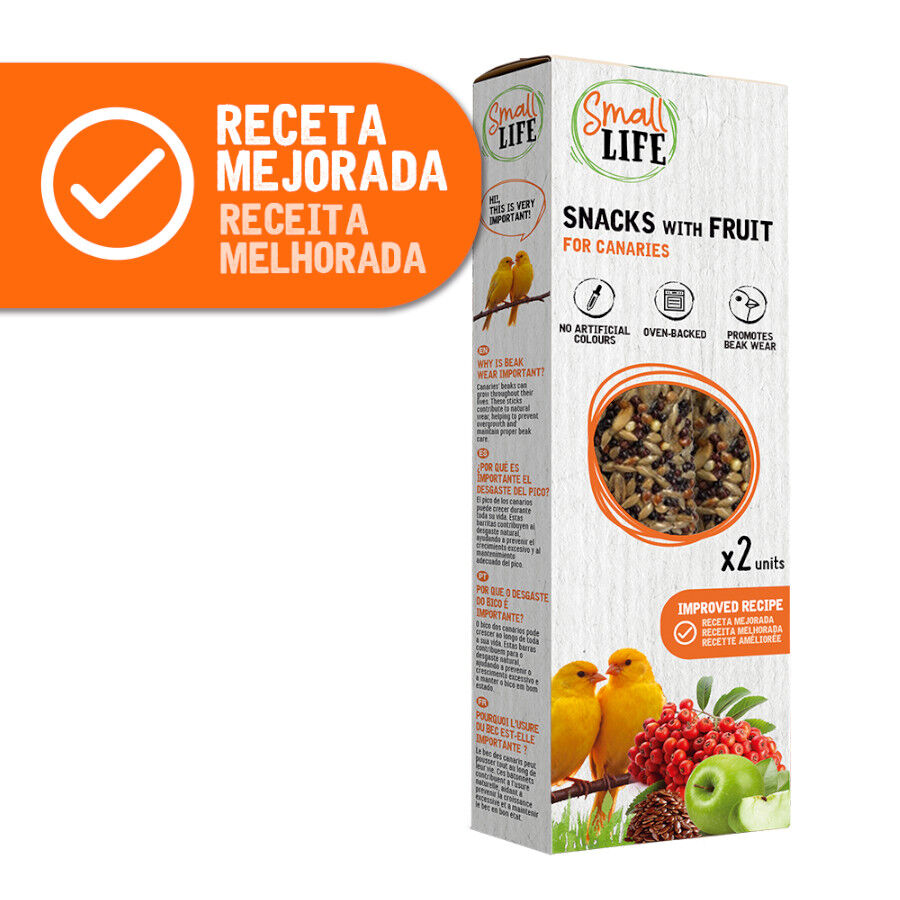 2 barritas Small Life Barritas Snack com Fruta para can&aacute;rios, , large Imagem n&uacute;mero 2