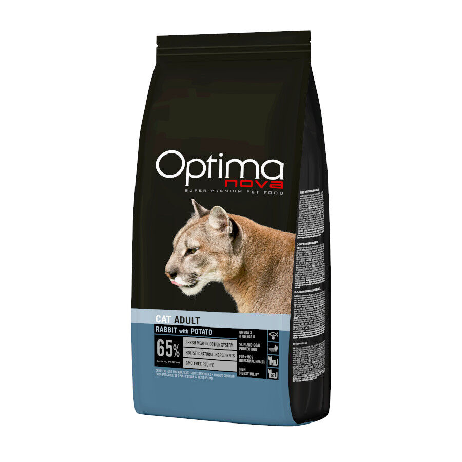 2 kg Optima Nova Grain Free Coelho  ra&ccedil;&atilde;o para gatos, , large Imagem n&uacute;mero 1