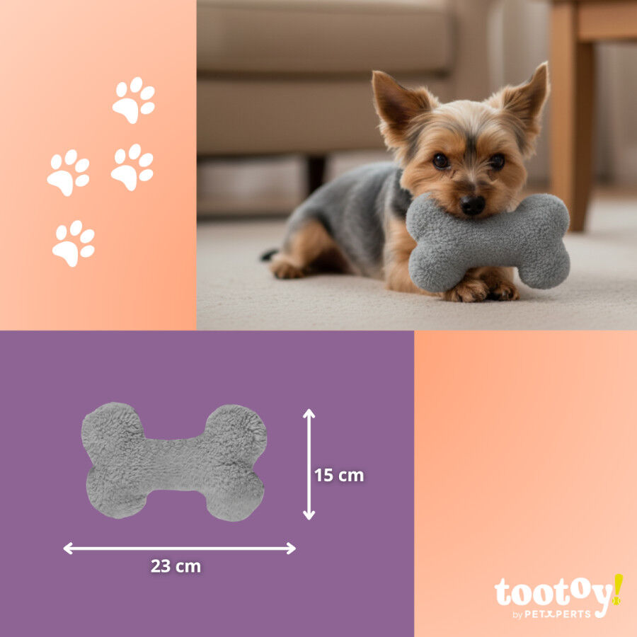Tootoy! Comfort Peluche Osso para c&atilde;es, , large Imagem n&uacute;mero 4