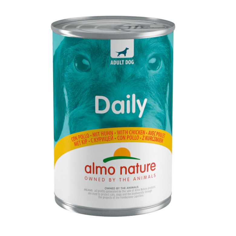 400 g Almo Nature Daily Menu frango lata para cães ,  Imagem número 1 400 g Almo Nature Daily Menu frango lata para cães , , large Imagem número 1