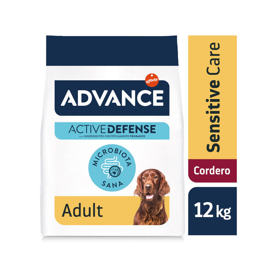 12 kg Advance Active Defense Sensitive Borrego e Arroz ra&ccedil;&atilde;o para c&atilde;es, , large Imagem n&uacute;mero 2