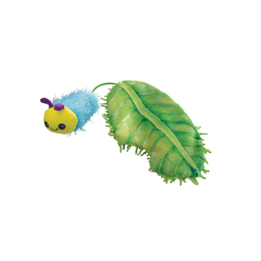 Kong Flingaroo Lagarta de peluche para gatos, , large Imagem n&uacute;mero 1