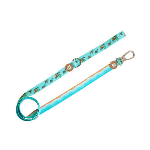 Dukier Correa Estampado Tortugas para perros Imagem n&uacute;mero 1