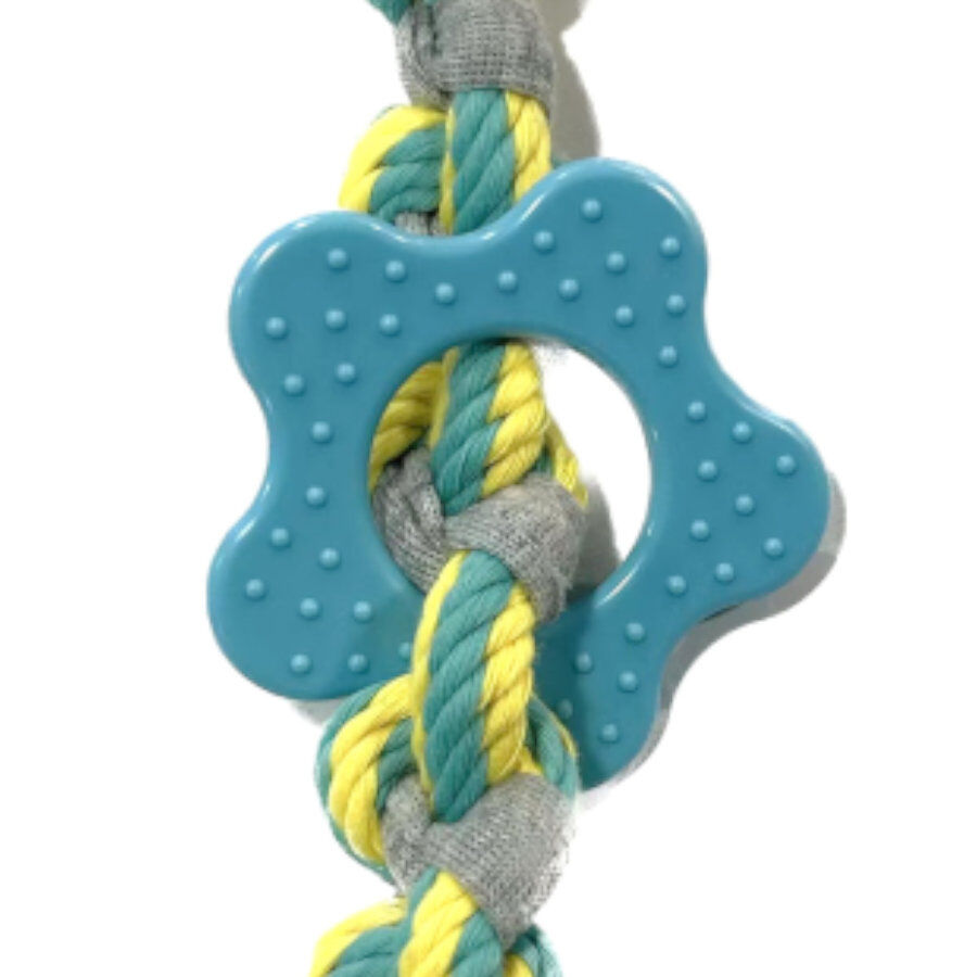 Tootoy! Chew Multi Rope Azul mordedor em forma de corda para cachorros, , large Imagem n&uacute;mero 3