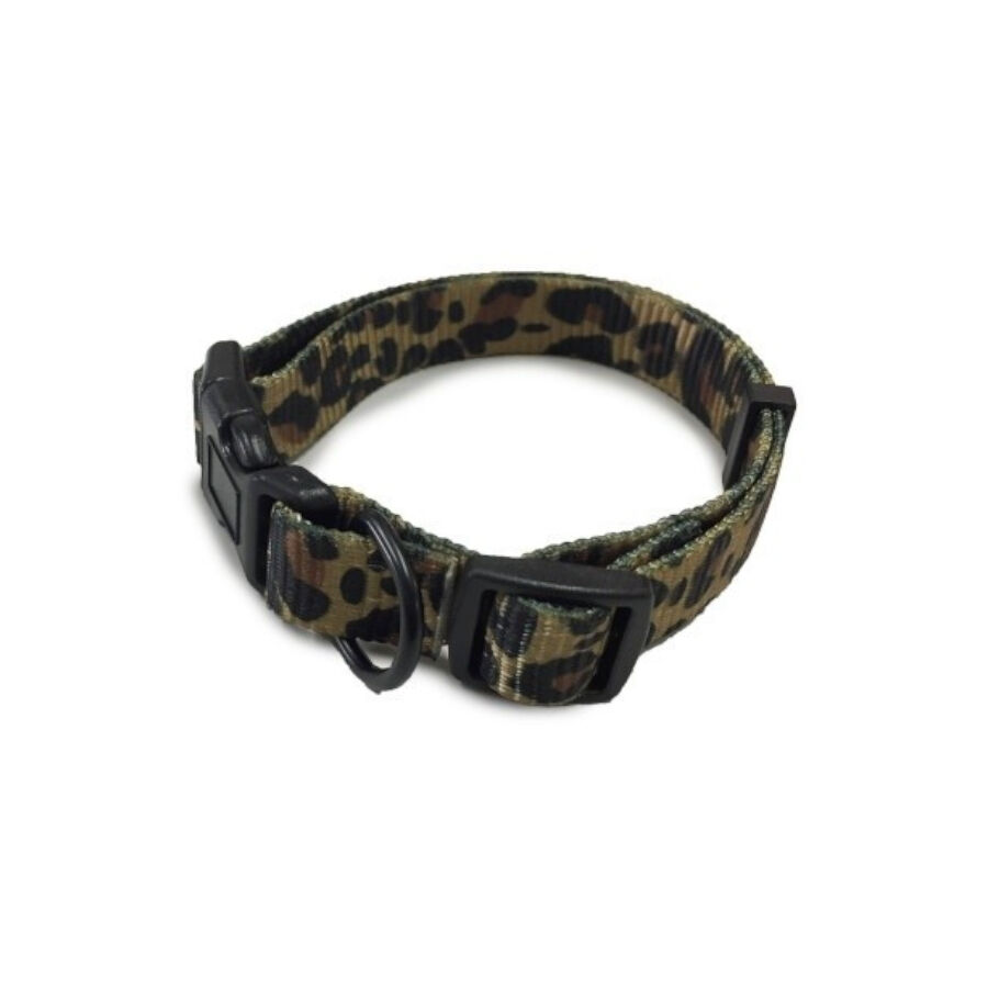 Outech Coleira Estampado Leopardo para c&atilde;es, , large Imagem n&uacute;mero 1