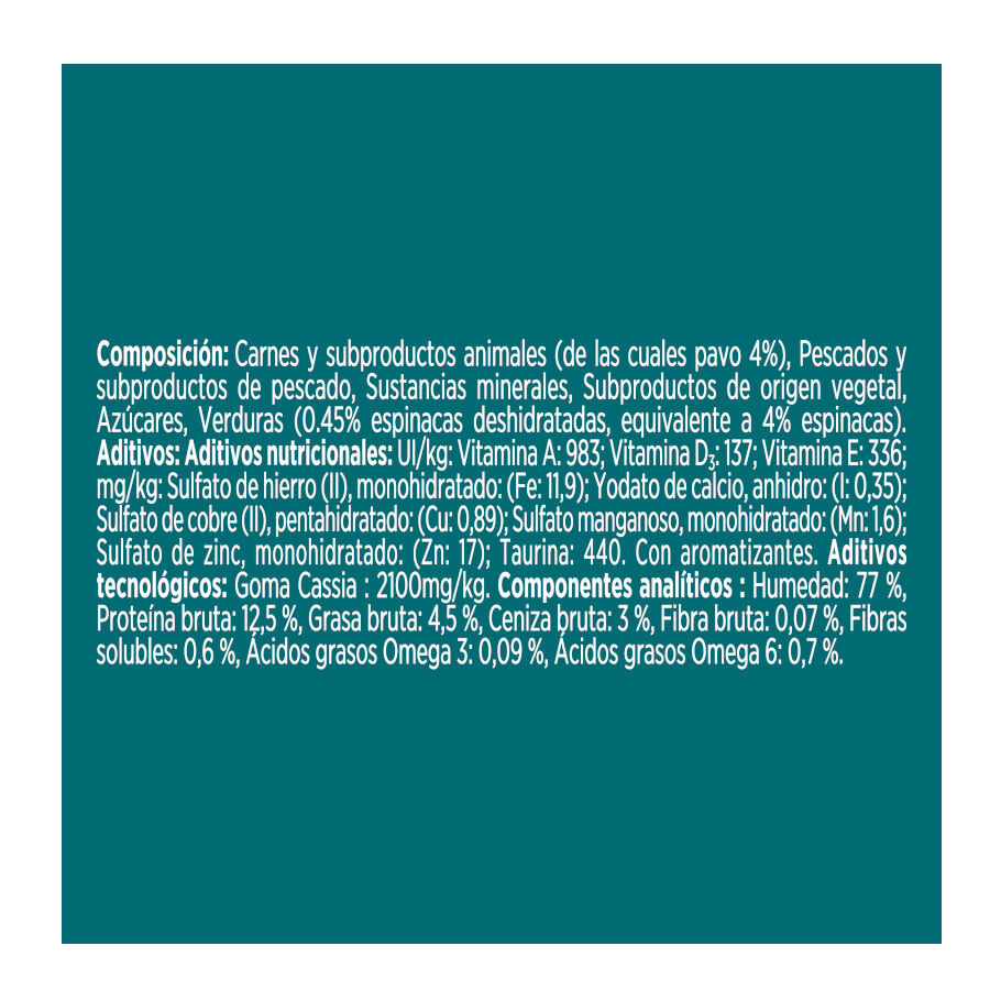 85 g Purina ONE Terrine de peru e espinafre esterilizado  para gatos, , large Imagem n&uacute;mero 2