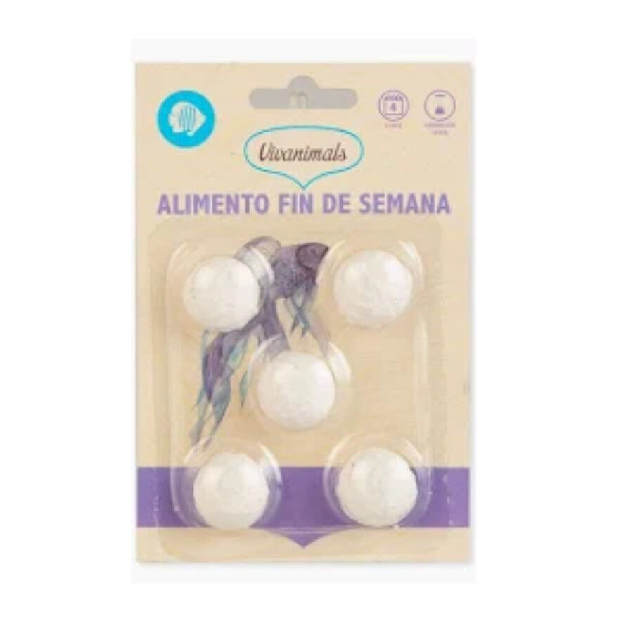 Vivanimals Alimento Fim de Semana em Bloco para peixes, , large Imagem n&uacute;mero 1