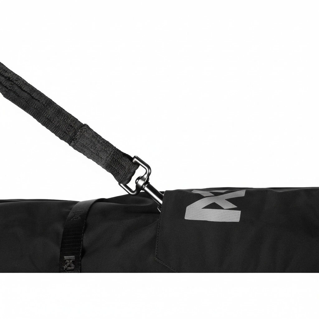 Non-stop dogwear Fjord Capa de chuva imperme&aacute;vel preta para c&atilde;es, , large Imagem n&uacute;mero 6