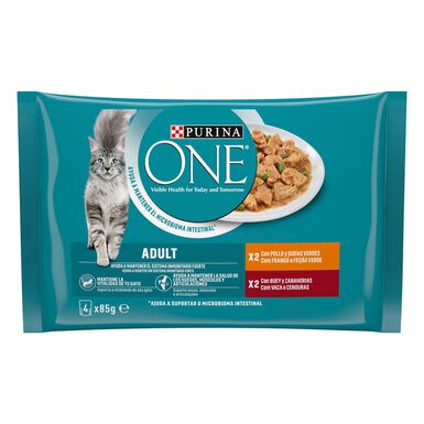 Purina One Wet Adult 4 x 85 gr