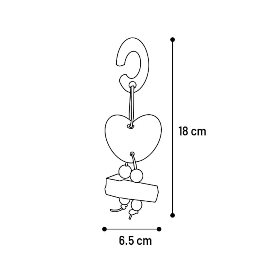 Flamingo Gimmo Mezcla Brinquedo para roedores, , large Imagem n&uacute;mero 2