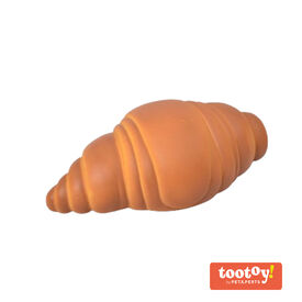 Tootoy! Chew Baked Croissant mordedor com som para c&atilde;es
