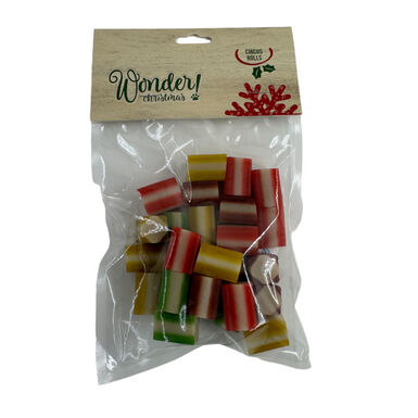 Wonder Christmas Snacks Circus Rolls para cães