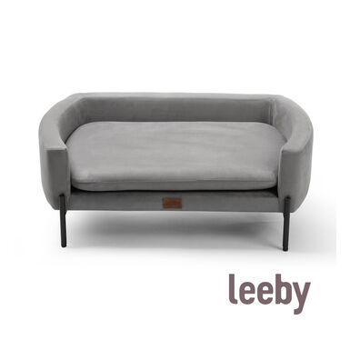 Leeby Sofá cinza para cães