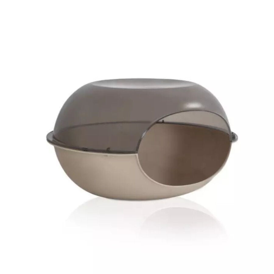 Nayeco Lua Casota Bege de Pl&aacute;stico para c&atilde;es e gatos, , large Imagem n&uacute;mero 1