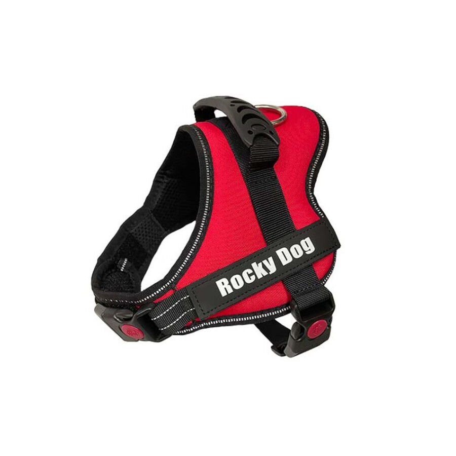 Outech Rocky Peitoral ergon&oacute;mico vermelho para c&atilde;es, , large Imagem n&uacute;mero 1