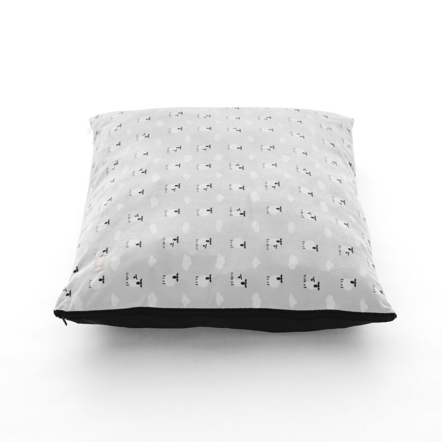 Leeby cama com ovelhas com cobertura amov&iacute;vel cinzenta para cachorros, , large Imagem n&uacute;mero 1