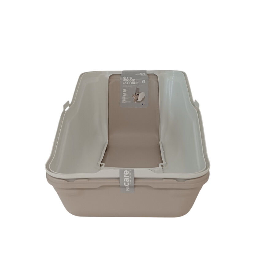 Nice Care Caixa de areia fechada Netta Close bege para gatos, , large Imagem n&uacute;mero 5