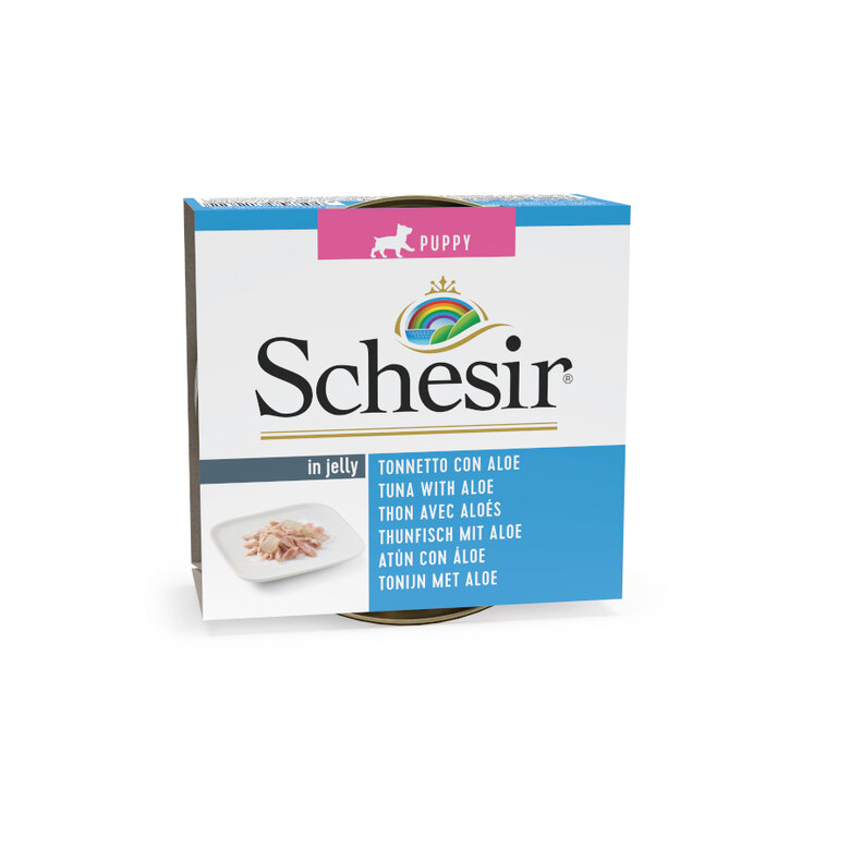150 g Schesir Puppy Atum com Aloé lata para cães,  Imagem número 1 150 g Schesir Puppy Atum com Aloé lata para cães, , large Imagem número 1