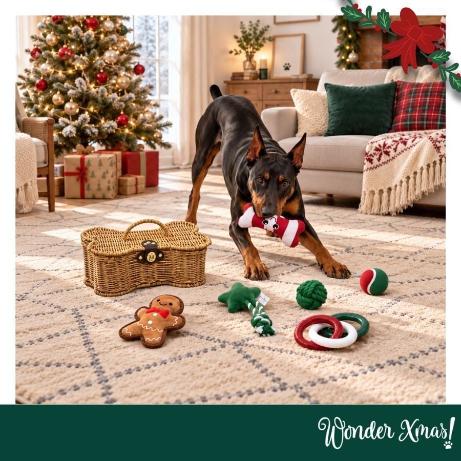 Wonder Christmas Cesto de Brinquedos Premium Brinquedo para c&atilde;es, , large Imagem n&uacute;mero 2