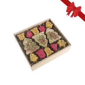 Rosewood Caixa sortida de snacks de Natal para roedores