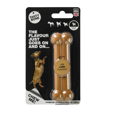 Tasty Bone Mordedor Cordeiro de Nylon para cães