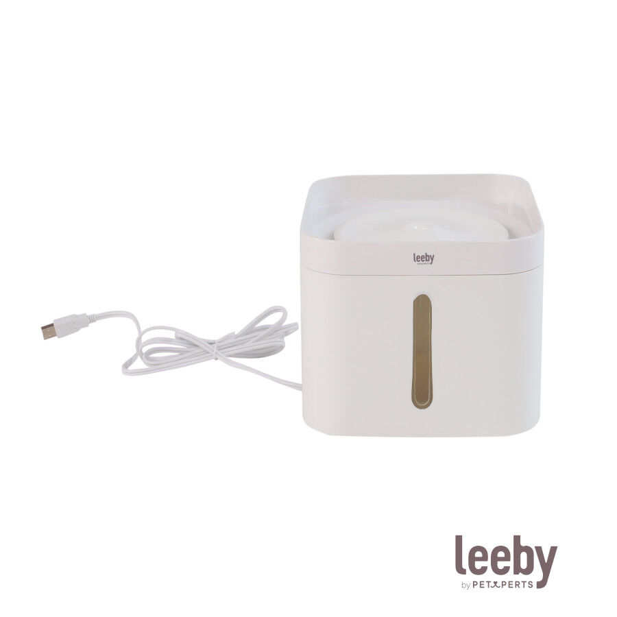 Leeby Bebedouro de &Aacute;gua Branco para gatos, , large Imagem n&uacute;mero 2