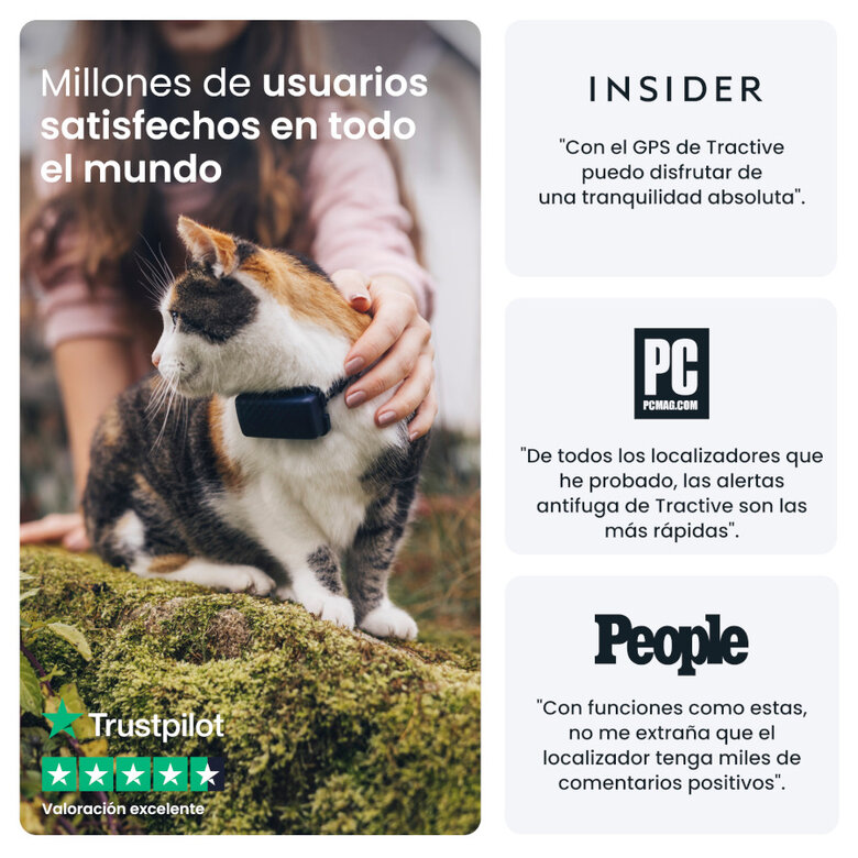 Iberoluso Tractive Localizador GPS para gatos,  Imagem número 3 Iberoluso Tractive Localizador GPS para gatos, , large Imagem número 3