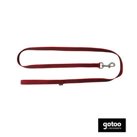 Gotoo Trela antiderrapante vermelha para cães