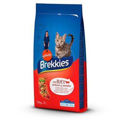 Affinity Brekkies Carne de Vaca ração para gatos