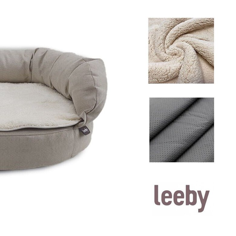 Leeby Sofá Ortopédico Viscoelástico Castanho para cães,  Imagem número 3 Leeby Sofá Ortopédico Viscoelástico Castanho para cães, , large Imagem número 3