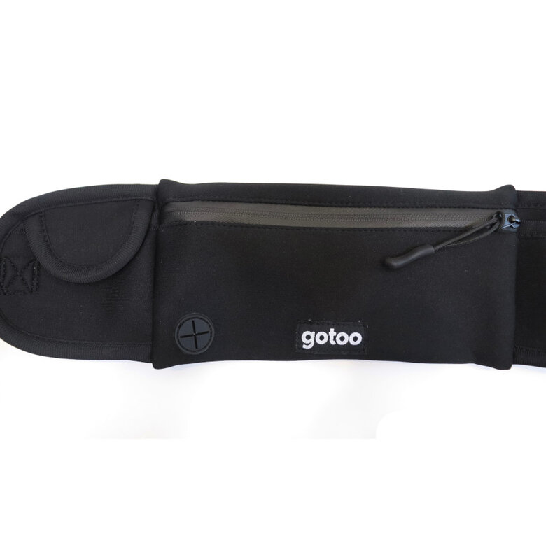 Gotoo Trela mãos livres preta para cães,  Imagem número 4 Gotoo Trela mãos livres preta para cães, , large Imagem número 4