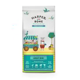 Harper & Bone Fresh Market Ra&ccedil;&atilde;o de carne Adult Mini para c&atilde;es