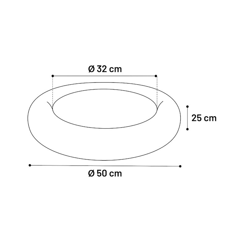 Flamingo Demi Redonda Cinzenta cama para cães e gatos,  Imagem número 3 Flamingo Demi Redonda Cinzenta cama para cães e gatos, , large Imagem número 3