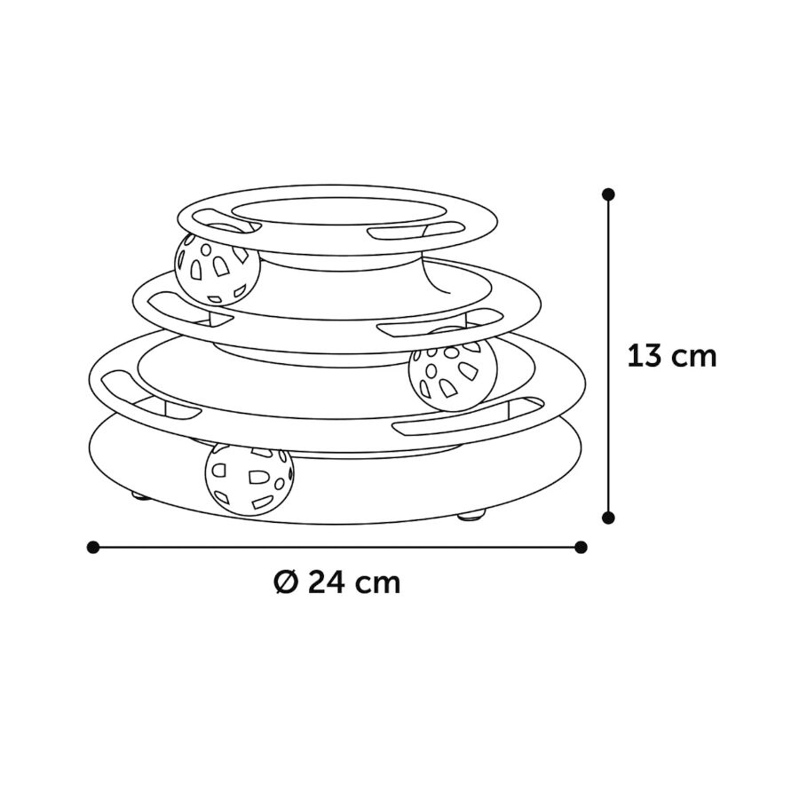 Flamingo Bagera Brinquedo Interativo para gatos, , large Imagem n&uacute;mero 4