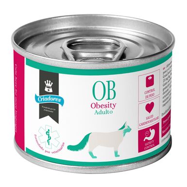 Criadores Dietetic Obesity comida húmida gatos