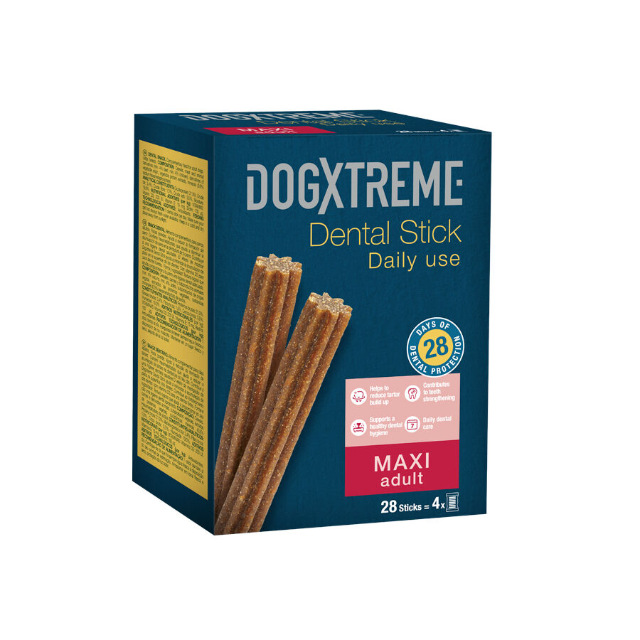 28 sticks Dogxtreme Snacks Dentais Maxi Adult para c&atilde;es, , large Imagem n&uacute;mero 1