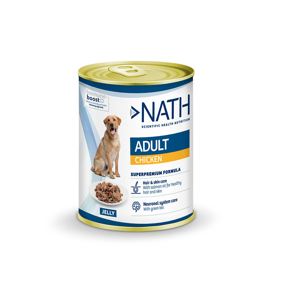 400 g Nath Adult Frango em Geleia para c&atilde;es, , large Imagem n&uacute;mero 1