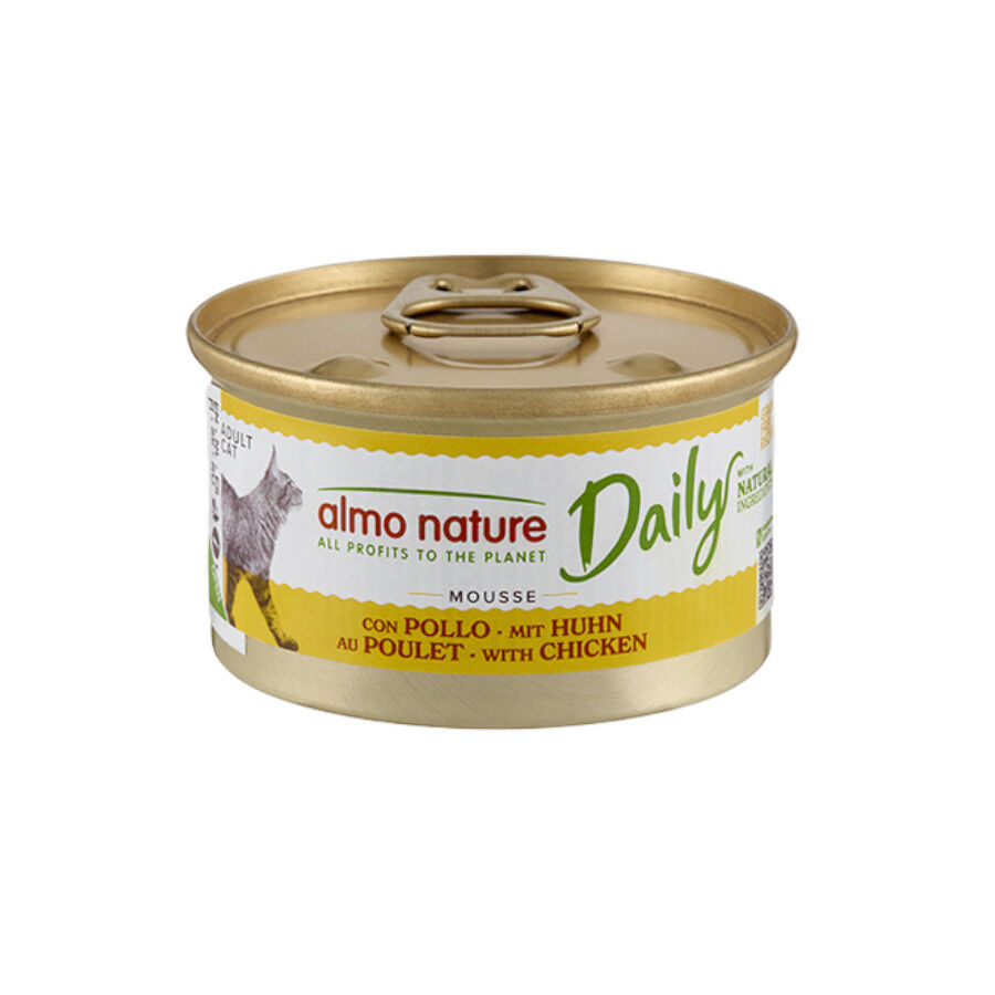 85 g Almo Nature Daily Mousse de Frango para gatos, , large Imagem n&uacute;mero 1