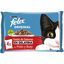 4 x 85 g Felix Sensations Sele&ccedil;&atilde;o de Carnes Alimento h&uacute;mido em saquetas para gatos, , large Indicador imagem n&uacute;mero 1