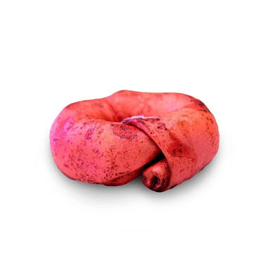 Criadores Donut de Couro de vaca para cães 