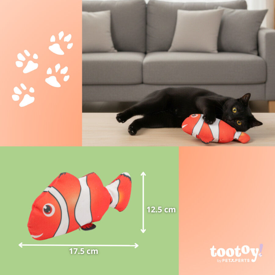 Tootoy! Interactive & Stimulate Brinquedo Nemo Interativo para gatos, , large Imagem n&uacute;mero 4