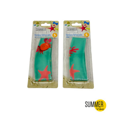 Summer Vibes Bandana Refrescante para cães