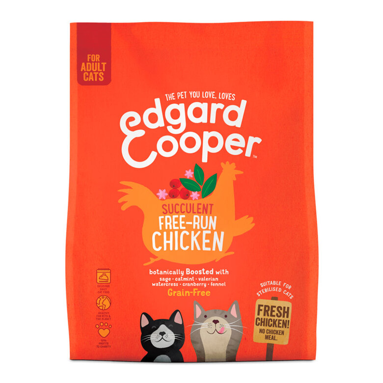 Edgard & Cooper para Filhotes de gatos sabor frango de granja 1,75 kg, , large image number null