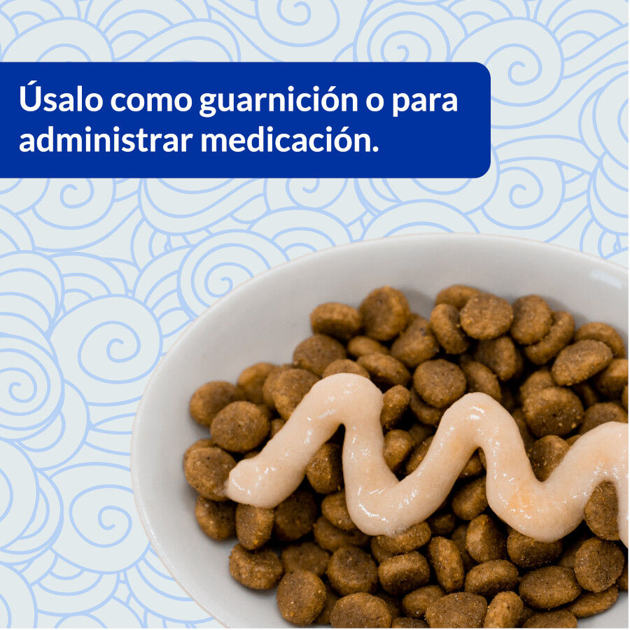 4 saquetas x 14 g Churu Snack Cremoso de Atum e Salm&atilde;o para gatos, , large Imagem n&uacute;mero 4