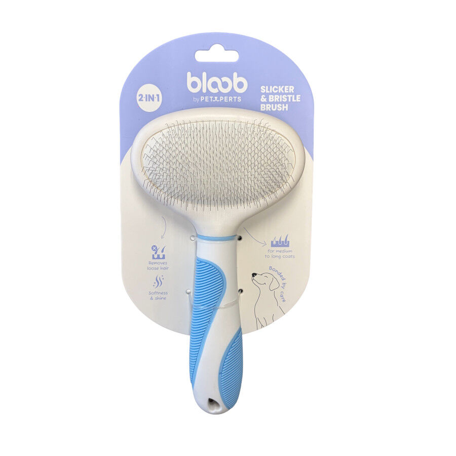 Bloob Escova cardadeira e de cerdas para c&atilde;es, , large Imagem n&uacute;mero 1