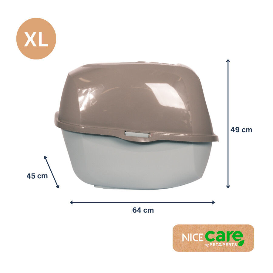 Nice Care Eco Caixa de areia Smart azul e verde para gatos, , large Imagem n&uacute;mero 2