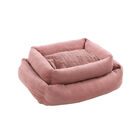 Flamingo Colette Retangular Rosa cama alcofa para cães, , large image number null