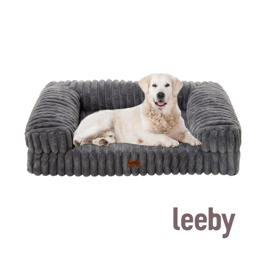 Leeby Sof&aacute; Cinzento para c&atilde;es, , large Imagem n&uacute;mero 2