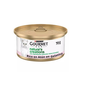 Gourmet Nature's Creations Atum e Gambas em Gelatina lata para gatos